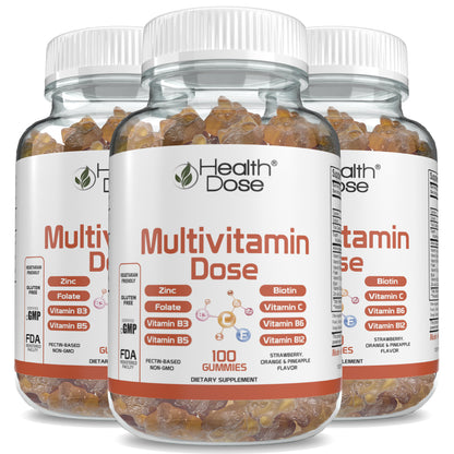 Multivitamin Dose Adults 100 Gummies