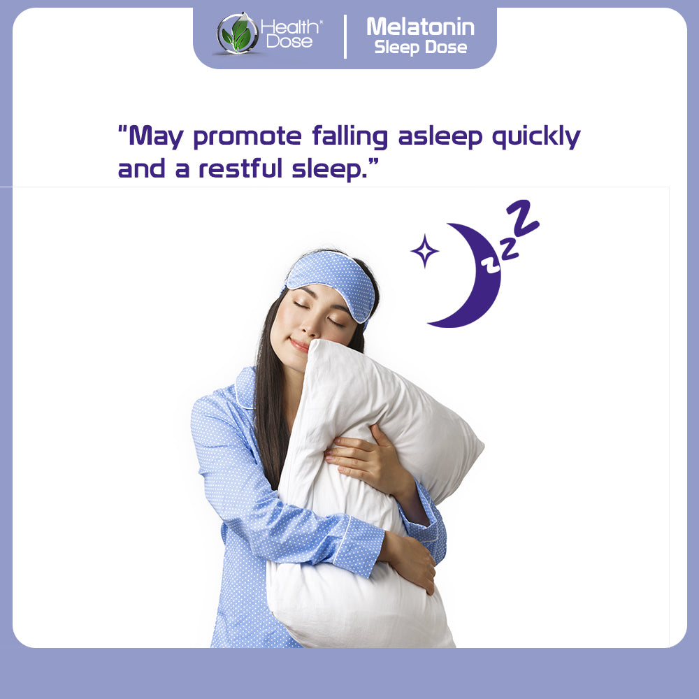 HealthDose Melatonin 6 mg Extra Strength Gummy, for Restful Sleep Supplements for Adult Mixed Berries Flavor 90 Gummies.