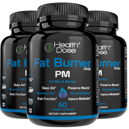 Fat Burner, PM Nighttime. 60 Softgels