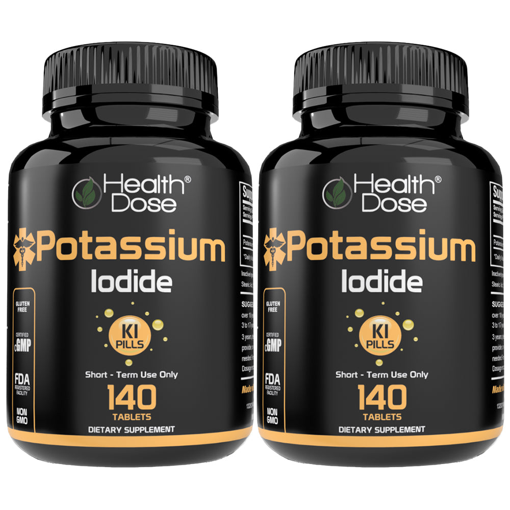 Potassium Iodide. 140 Tablets