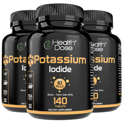 Potassium Iodide. 140 Tablets