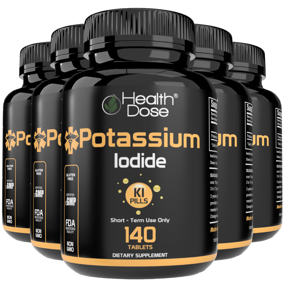 Potassium Iodide. 140 Tablets