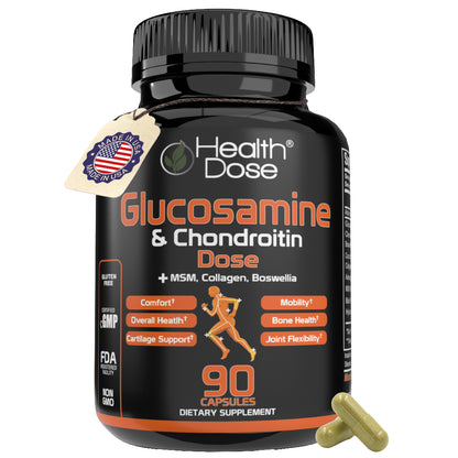 Glucosamine & Chondroitin. 90 Capsules