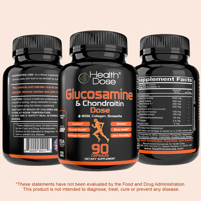 Glucosamine & Chondroitin. 90 Capsules