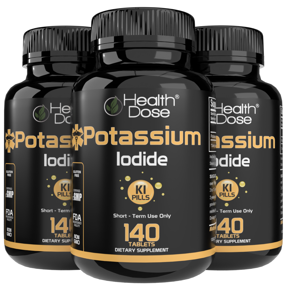 Potassium Iodide. 140 Tablets