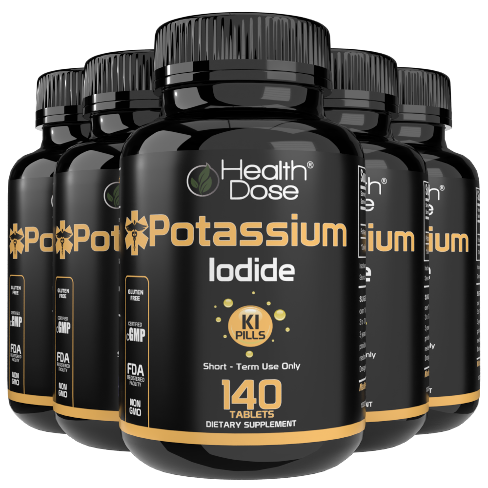 Potassium Iodide. 140 Tablets