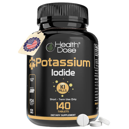 Potassium Iodide. 140 Tablets