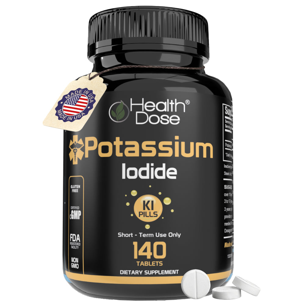 Potassium Iodide. 140 Tablets